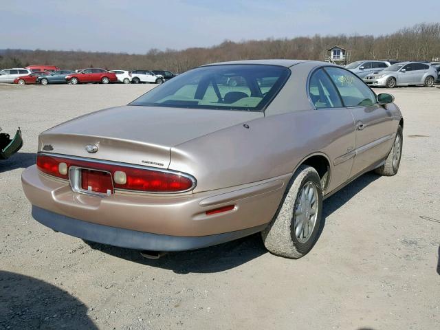 1G4GD2211S4733489 - 1995 BUICK RIVIERA GOLD photo 4