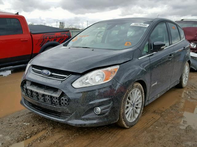 1FADP5BU6DL510065 - 2013 FORD C-MAX SEL BLACK photo 2