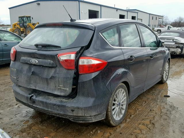 1FADP5BU6DL510065 - 2013 FORD C-MAX SEL BLACK photo 4