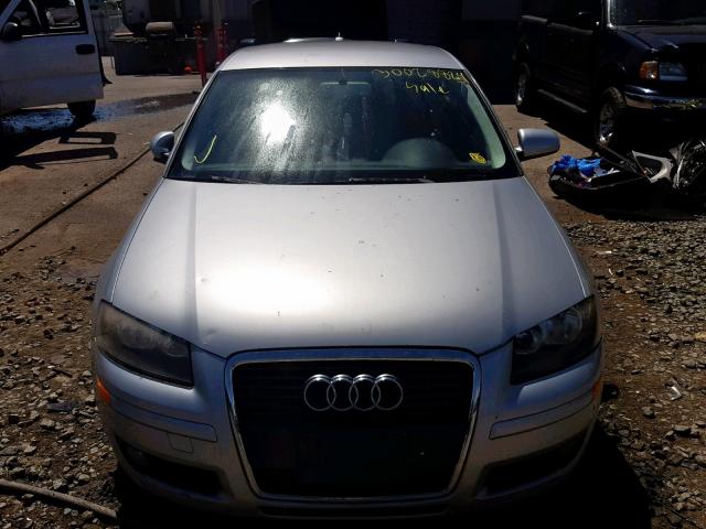 WAUMF78P76A006565 - 2006 AUDI A3 2.0 SPO SILVER photo 9