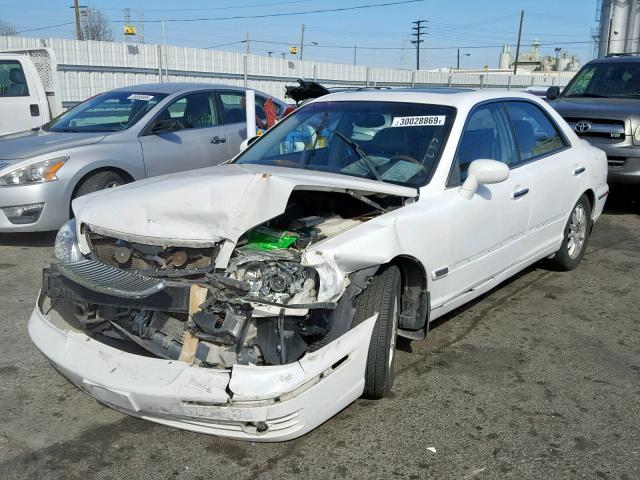 KMHFU45E14A298791 - 2004 HYUNDAI XG 350 WHITE photo 2