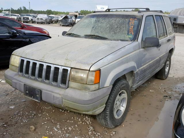 1J4FX58S2WC137337 - 1998 JEEP GRAND CHER SILVER photo 2