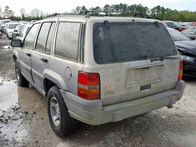 1J4FX58S2WC137337 - 1998 JEEP GRAND CHER SILVER photo 3