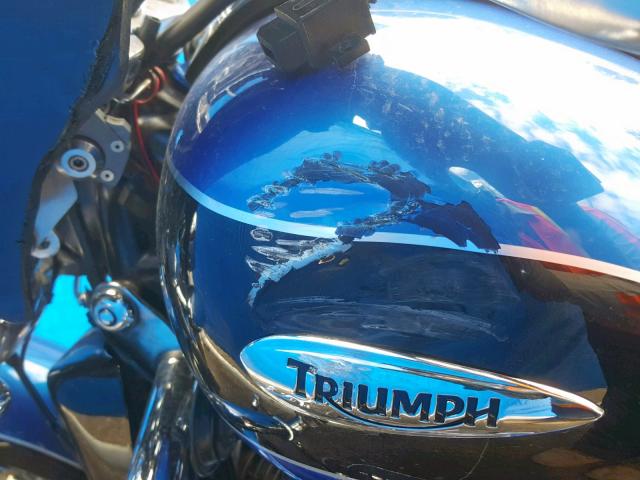 SMTB01TL5DJ593358 - 2013 TRIUMPH MOTORCYCLE THUNDERBIR BLUE photo 9