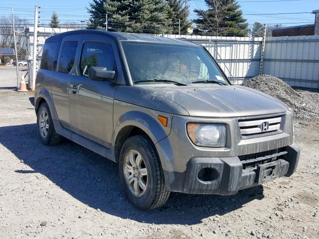 5J6YH28737L003681 - 2007 HONDA ELEMENT EX GRAY photo 1