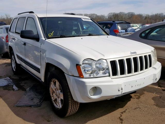 1J4HR48N16C199657 - 2006 JEEP GRAND CHER WHITE photo 1