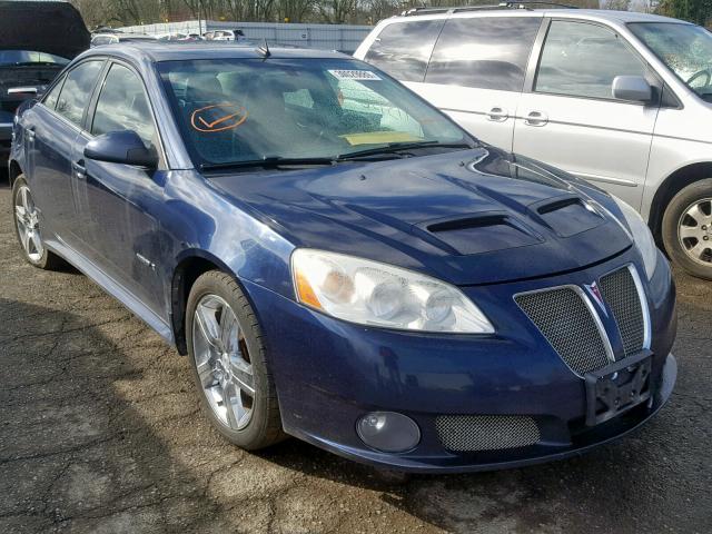 1G2ZM577X84176249 - 2008 PONTIAC G6 GXP BLUE photo 1