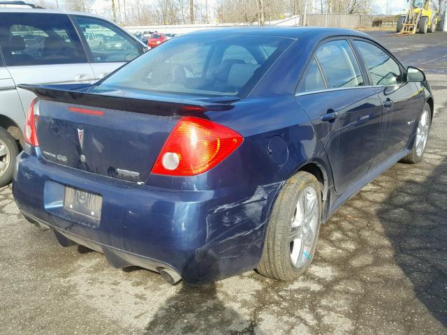 1G2ZM577X84176249 - 2008 PONTIAC G6 GXP BLUE photo 4