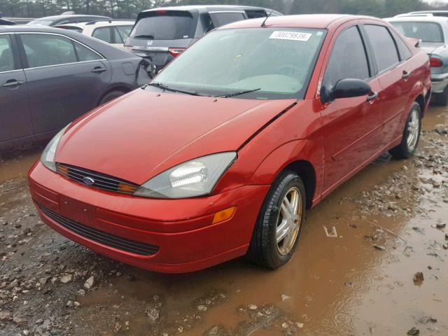 1FAFP34314W193716 - 2004 FORD FOCUS SE C RED photo 2