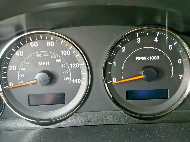 1J8HG48K46C204179 - 2006 JEEP COMMANDER BLACK photo 8