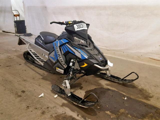 SN1EEC6P2HC707301 - 2017 POLARIS SNOWMOBILE BLACK photo 1