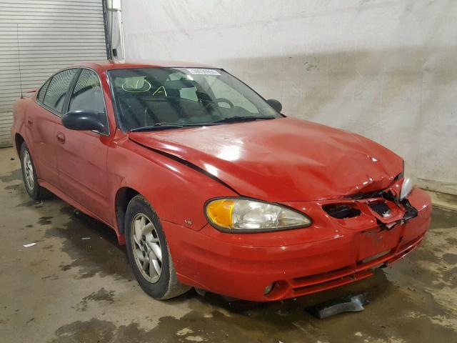 1G2NF52E14C239589 - 2004 PONTIAC GRAND AM S RED photo 1