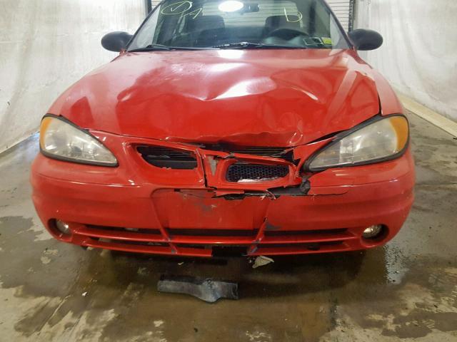 1G2NF52E14C239589 - 2004 PONTIAC GRAND AM S RED photo 9