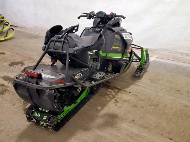 4UF14SNW0ET123653 - 2014 ARCTIC CAT SNOWMOBILE BLACK photo 4