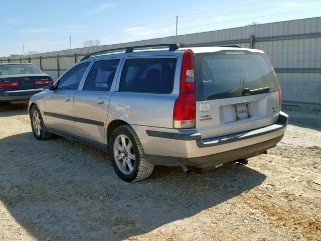 YV1SW59VX42421411 - 2004 VOLVO V70 FWD SILVER photo 3