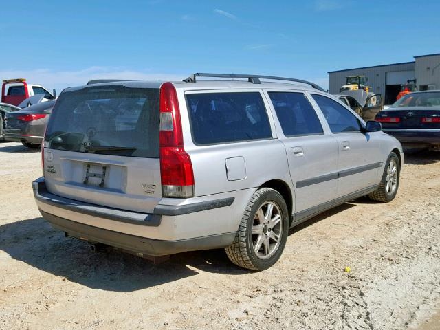 YV1SW59VX42421411 - 2004 VOLVO V70 FWD SILVER photo 4