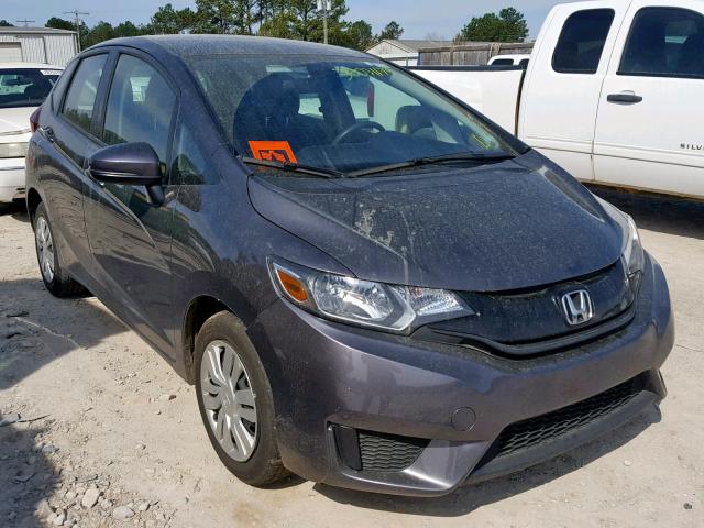 3HGGK5H50HM713707 - 2017 HONDA FIT LX GRAY photo 1