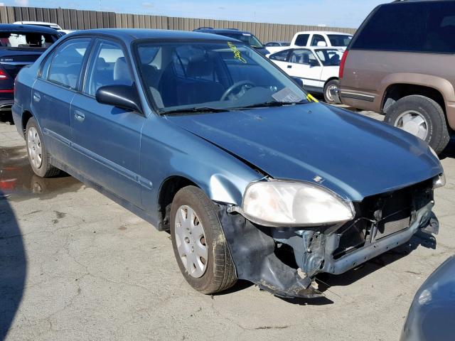 2HGEJ6615YH572826 - 2000 HONDA CIVIC BASE Mavi foto 1