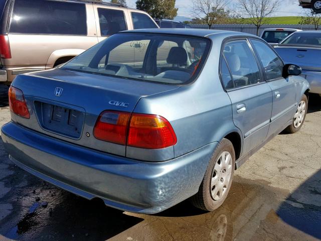 2HGEJ6615YH572826 - 2000 HONDA CIVIC BASE Mavi foto 4