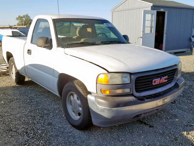 1GTEC14W6XZ508030 - 1999 GMC NEW SIERRA WHITE photo 1