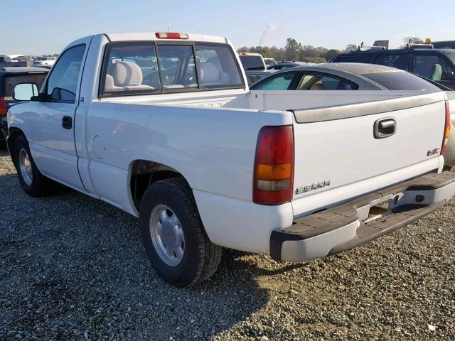 1GTEC14W6XZ508030 - 1999 GMC NEW SIERRA WHITE photo 3