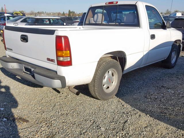 1GTEC14W6XZ508030 - 1999 GMC NEW SIERRA WHITE photo 4