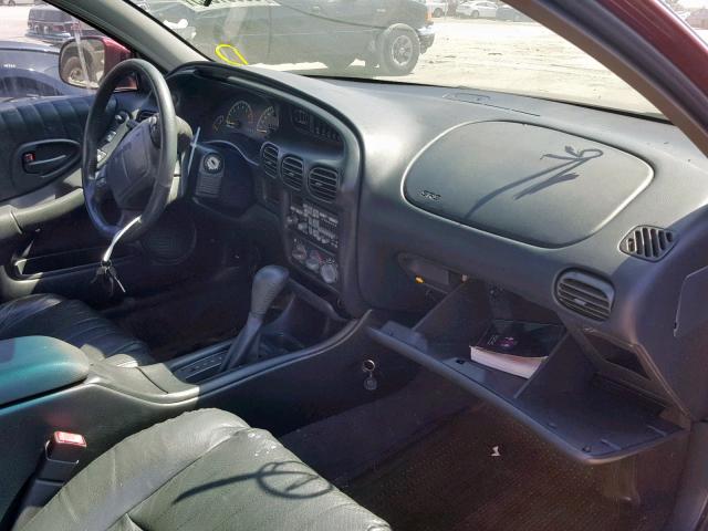 1G2WP12KXYF263667 - 2000 PONTIAC GRAND PRIX MAROON photo 9