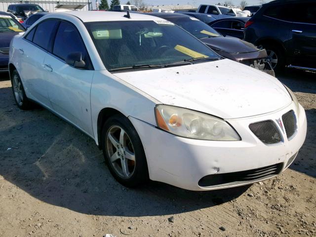 1G2ZH57N194116364 - 2009 PONTIAC G6 GT WHITE photo 1