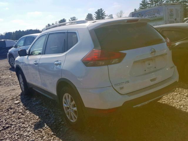 5N1AT2MV0HC889482 - 2017 NISSAN ROGUE SV WHITE photo 3