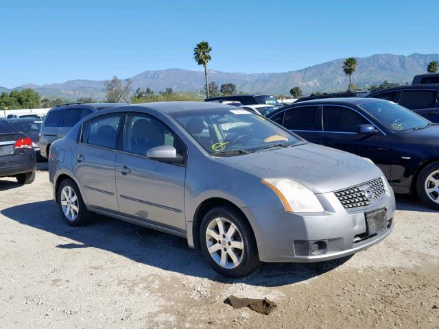 3N1AB61E77L663075 - 2007 NISSAN SENTRA 2.0 SILVER photo 1