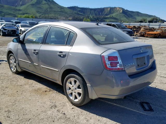 3N1AB61E77L663075 - 2007 NISSAN SENTRA 2.0 SILVER photo 3