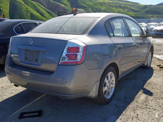 3N1AB61E77L663075 - 2007 NISSAN SENTRA 2.0 SILVER photo 4