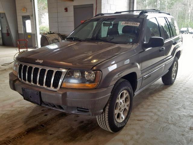 1J4GW58S3XC749829 - 1999 JEEP GRAND CHER GRAY photo 2