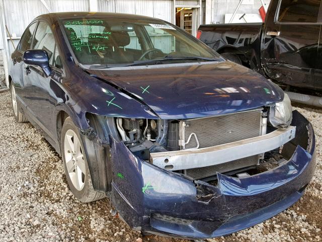 2HGFA16689H524953 - 2009 HONDA CIVIC LX-S 蓝色 照片 1