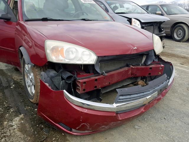 1G1ZU64864F170700 - 2004 CHEVROLET MALIBU MAX 栗色 照片 9