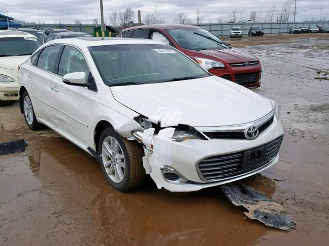 4T1BK1EB8DU063280 - 2013 TOYOTA AVALON BAS WHITE photo 1