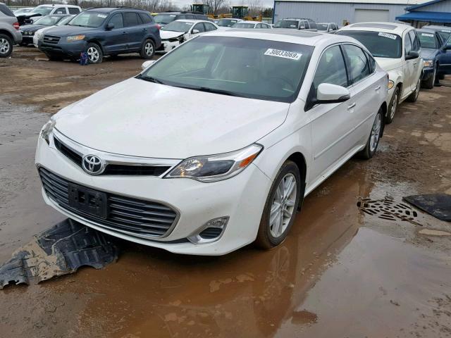 4T1BK1EB8DU063280 - 2013 TOYOTA AVALON BAS WHITE photo 2