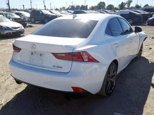 JTHBE1D23E5009120 - 2014 LEXUS IS 350 WHITE photo 4