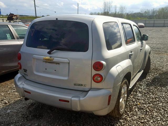 3GNCA23B79S642425 - 2009 CHEVROLET HHR LT WHITE photo 4