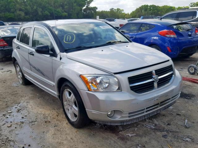 1B3HB48B87D595047 - 2007 DODGE CALIBER SX SILVER photo 1