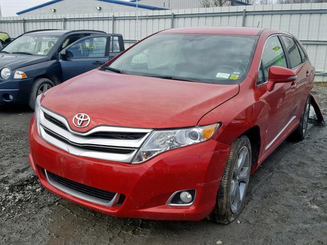 4T3BK3BB6DU093319 - 2013 TOYOTA VENZA LE RED photo 2