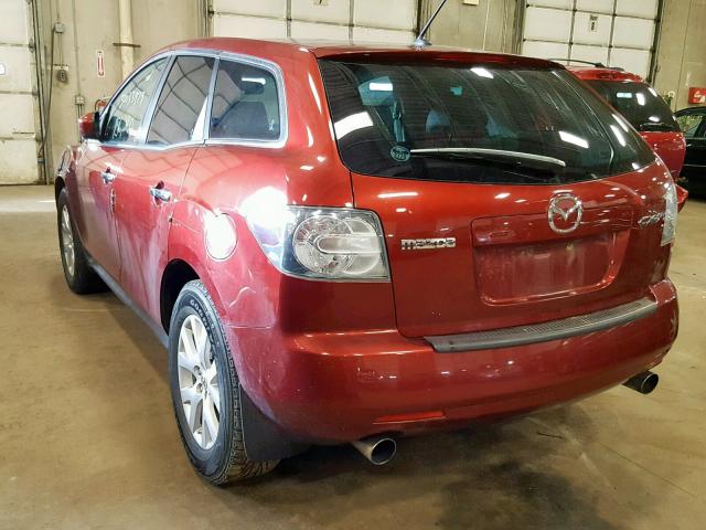 JM3ER293280205584 - 2008 MAZDA CX-7 RED photo 3