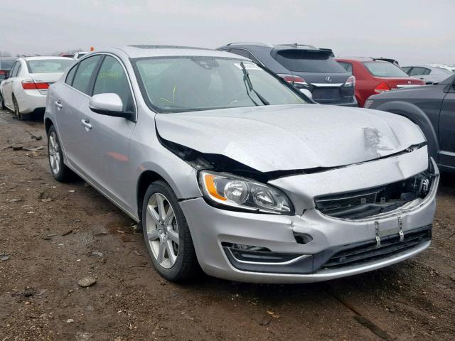 YV1612TKXG2392087 - 2016 VOLVO S60 PREMIE SILVER photo 1