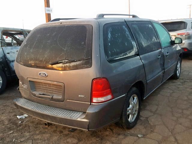 2FMZA52286BA05384 - 2006 FORD FREESTAR S GRAY photo 4