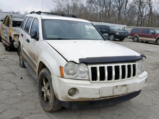 1J4GR48K65C600040 - 2005 JEEP GRAND CHER WHITE photo 1