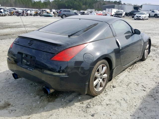 JN1AZ34E83T014168 - 2003 NISSAN 350Z COUPE BLACK photo 4