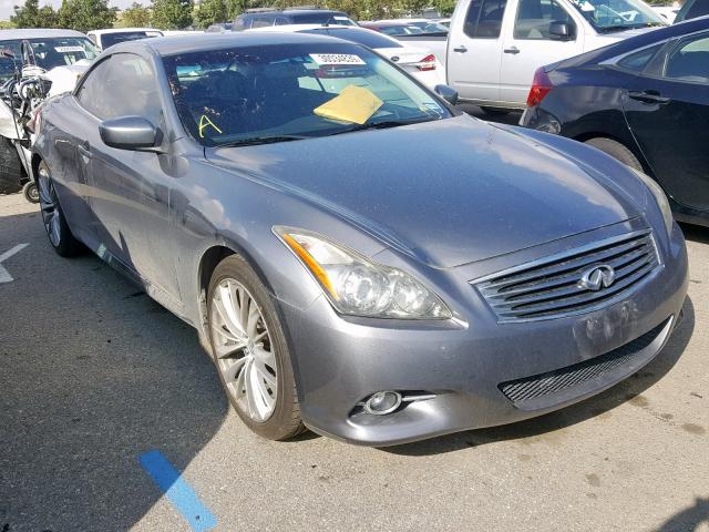 JN1CV6FE7BM953789 - 2011 INFINITI G37 BASE GRAY photo 1