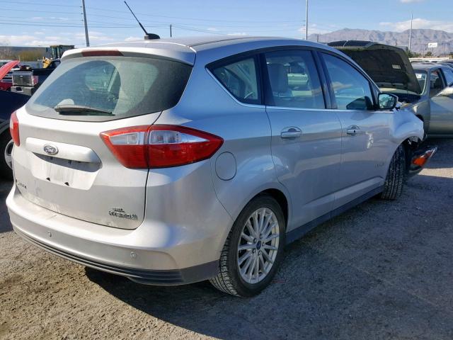 1FADP5BU1DL549257 - 2013 FORD C-MAX SEL SILVER photo 4