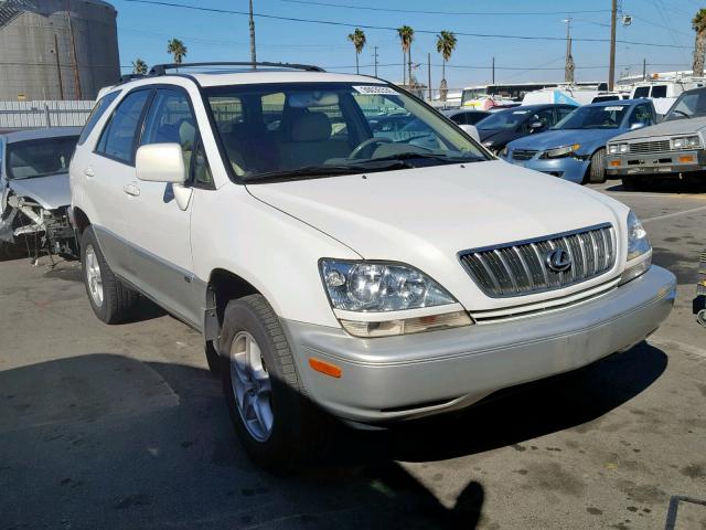 JTJHF10U710177573 - 2001 LEXUS RX 300 WHITE photo 1