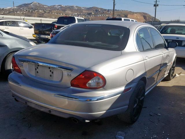 SAJWA51C15WE38824 - 2005 JAGUAR X-TYPE 3.0 SILVER photo 4